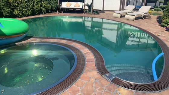 家のための屋外の庭のステンレス鋼の構造のプールの金属フレームのプール