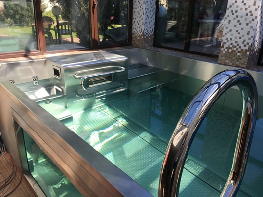美しいHydromassageの庭の金属フレームのモジュラー地下のプールの水泳の鉱泉贅沢な12x24 地下のプール