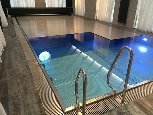贅沢なステンレス鋼の構造のプールの屋内ホテルの別荘のための鋼鉄パネルはさみ金
