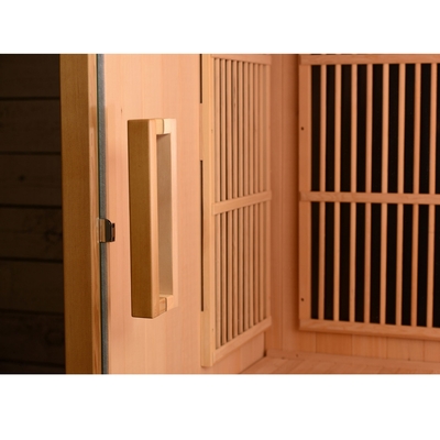 屋内遠赤外線のサウナ部屋2-4人のカナダのアメリカツガ木9KW