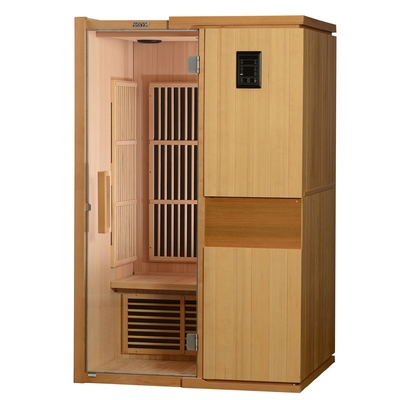 屋内遠赤外線のサウナ部屋2-4人のカナダのアメリカツガ木9KW